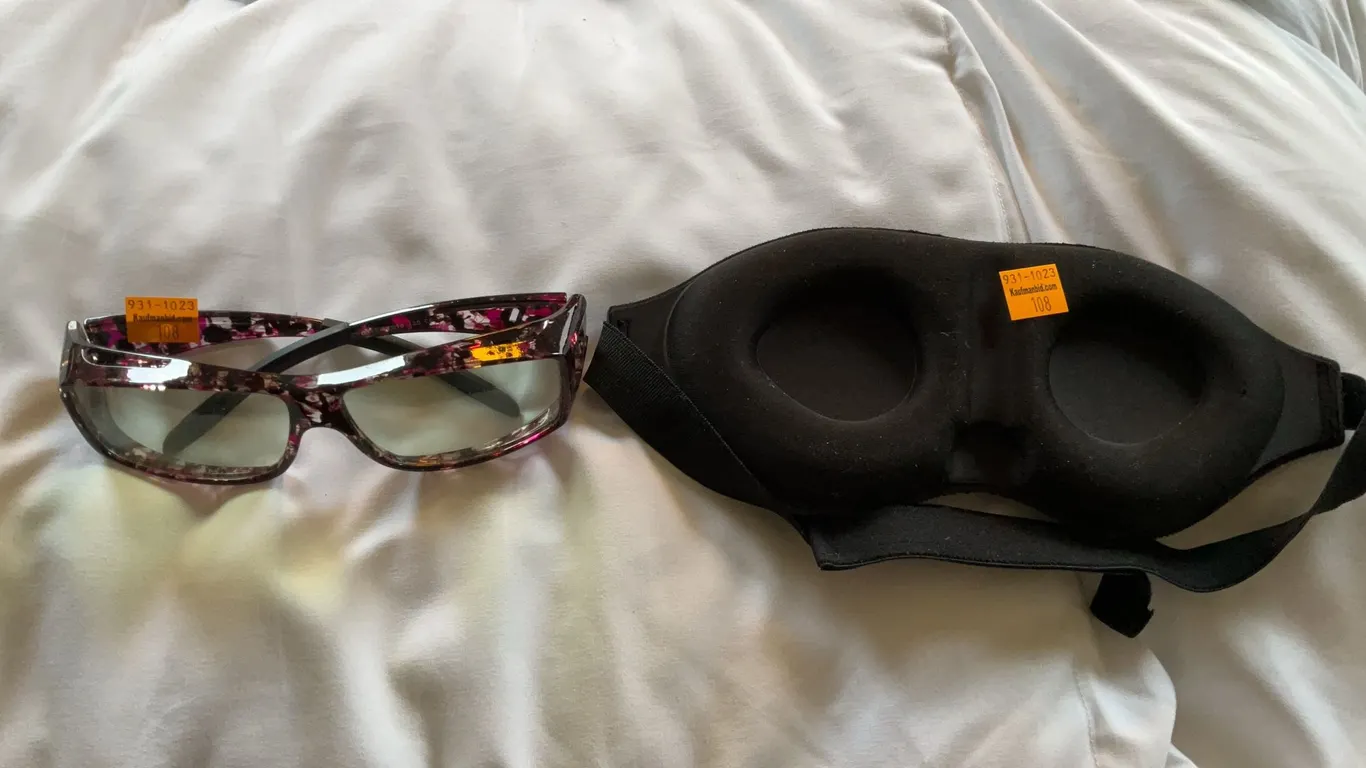 Women’s Glasses, Night Mask