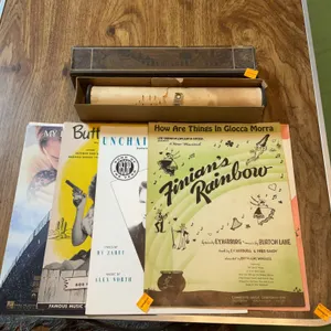 Vintage Music Books, Vintage Music Roll of Dapper Dan