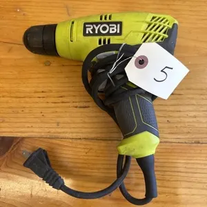 Ryobi electric drill. Plugged in and it works.
