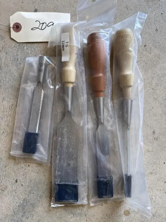 Wood Turning Chisels.