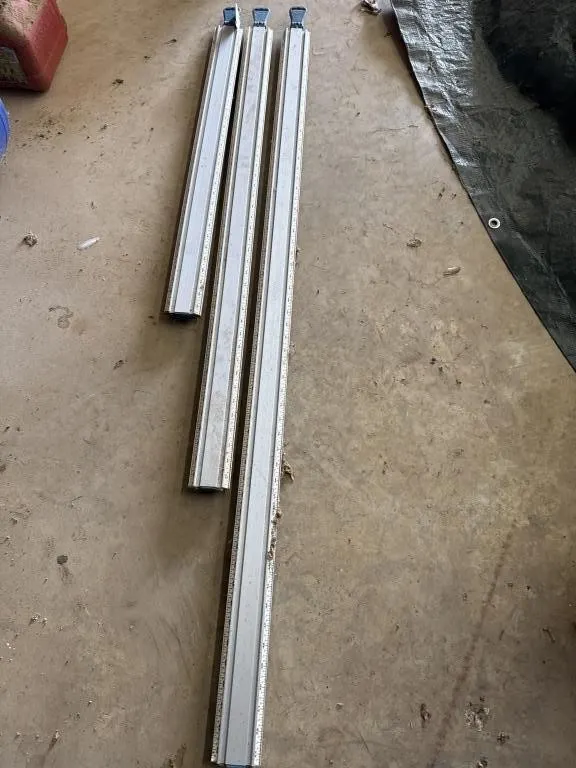Cutting rulers.