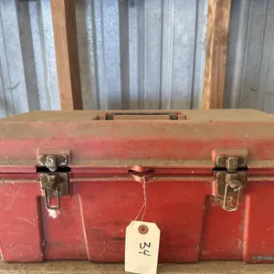 Toolbox with sockets, socket, wrenches.