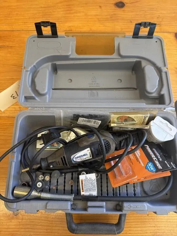 Dremel multi pro electric tool. Plugged in and it