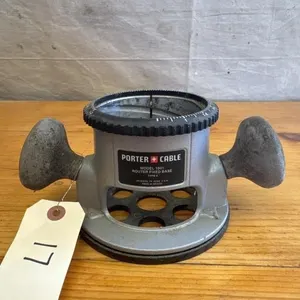 Porter cable router fixed base. Model 1001 type
