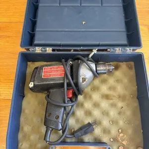 Craftsman 3/8” variable speed drill. Plugged in