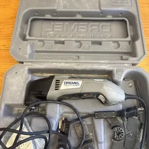 Dremel Multi-Max electric power tool. Plugged in