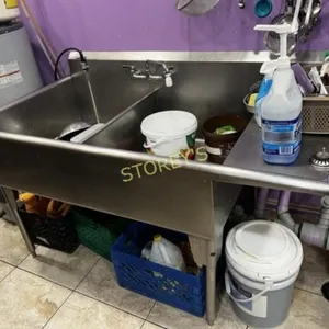 Dbl Sink w/ Right Drain Board