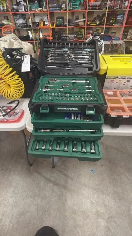 Masterforce Multi-Drawer Socket and Tool Set