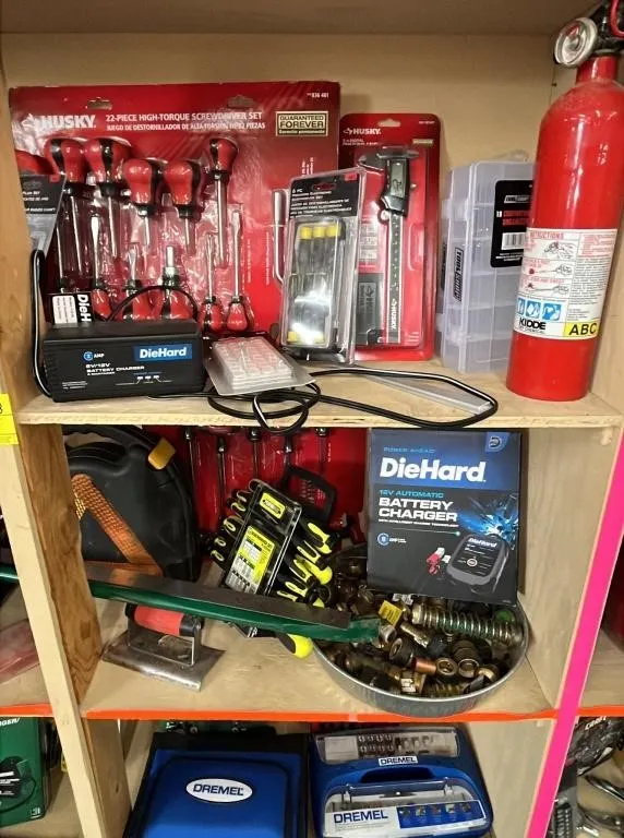 Husky Tools/Chargers/Storage Sets