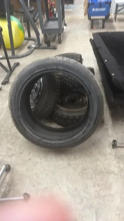 Assorted Automotive Tires and Wheels