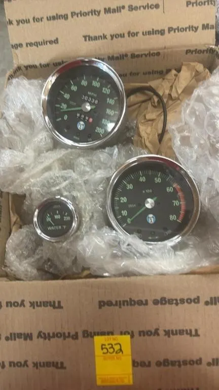 Alfa Romeo Gauge Cluster Set
