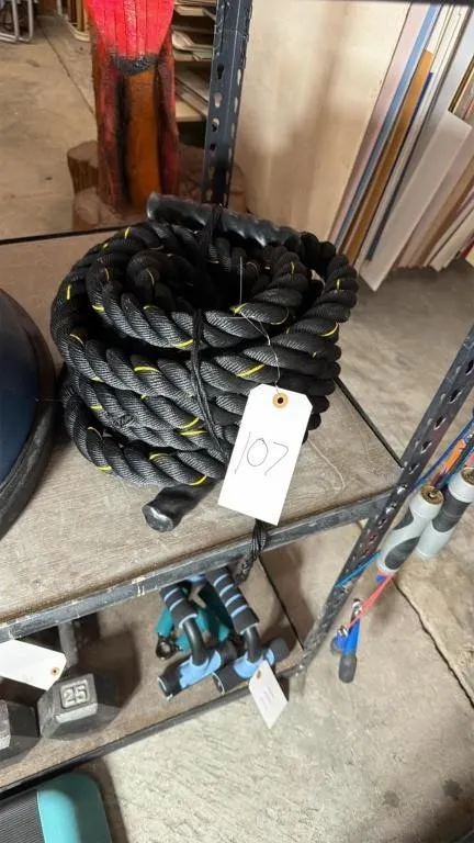 Amazon Basics Heavy Duty Training Exercise Rope
