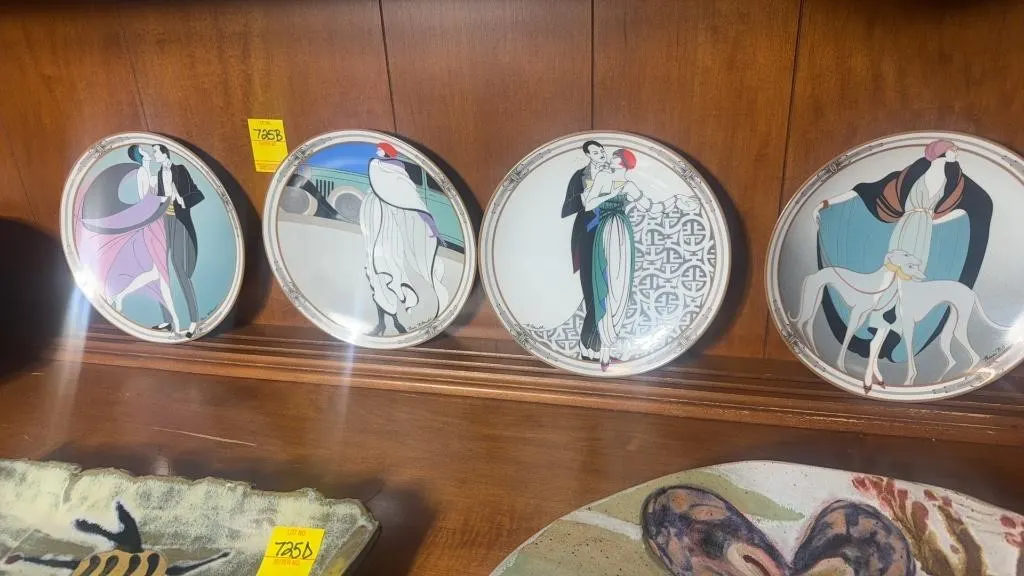 SET OF SET OF W.S. GEORGE ART DECO STYLE ON MOTION