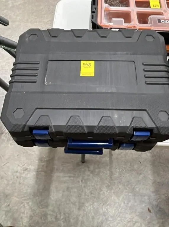 Heavy-Duty Equipment Case with Tool Set
