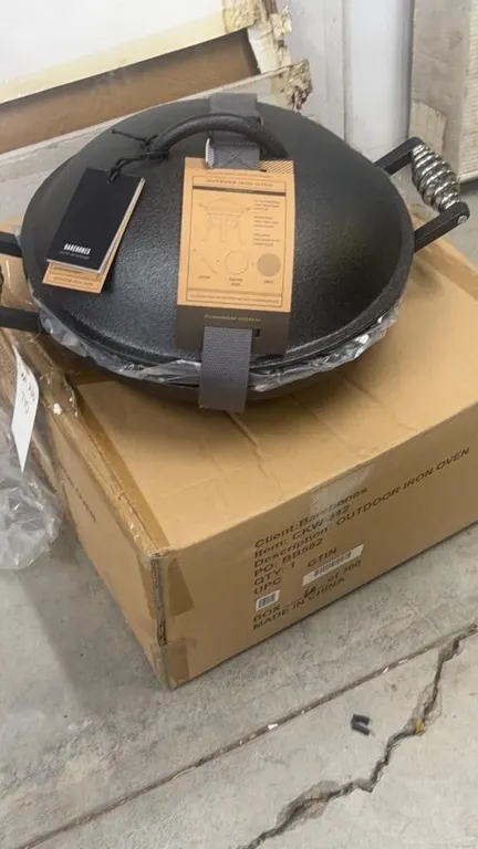 OUTDOOR IRON OVEN