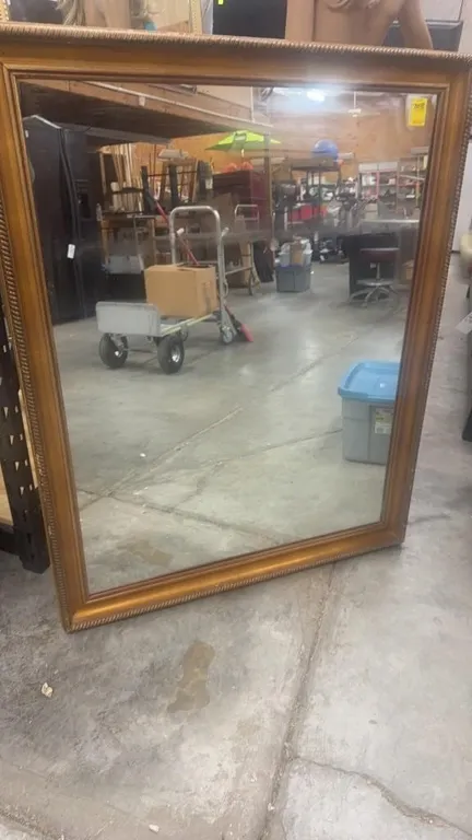 BRONZE AND BLACK MIRROR