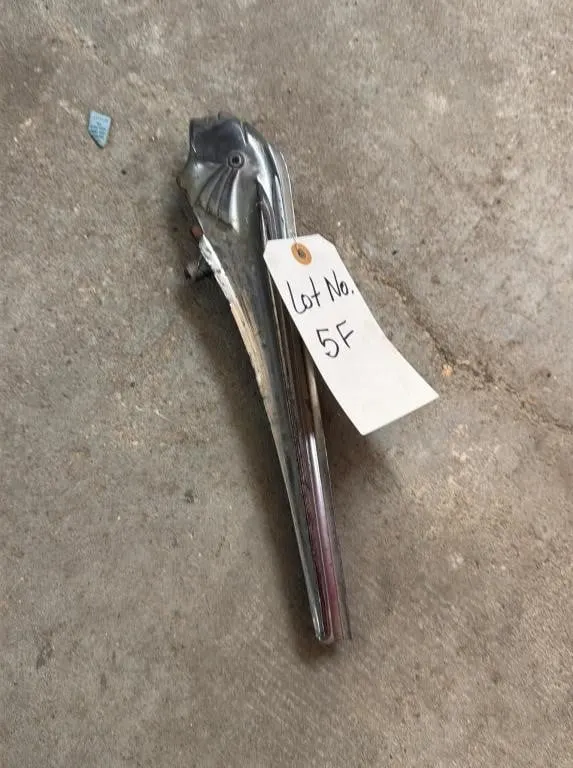 Vintage Pontiac Indian Chief Hood Ornament BROKEN