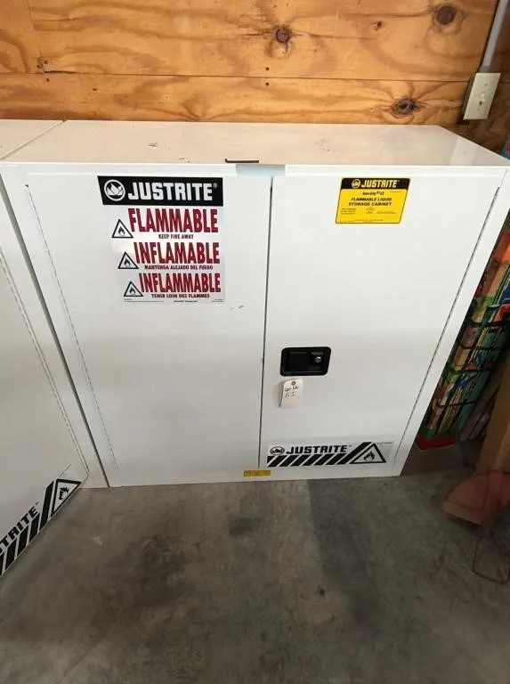 Justrite Sure-Grip EX 30-Gallon Flammable Cabinet