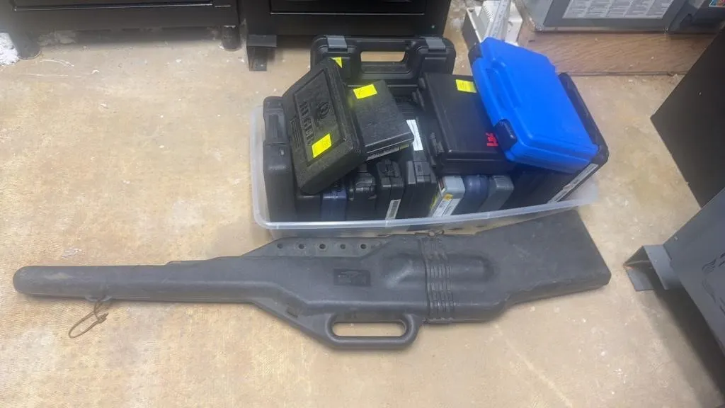 LEATHER GUN CASE