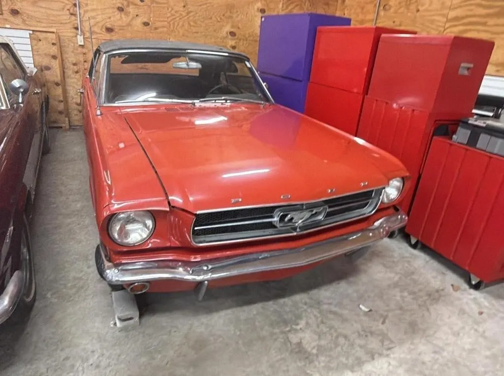 VINTAGE 1964-1/2 FNORD MUSTANG CONVERTBLE! RUNS!