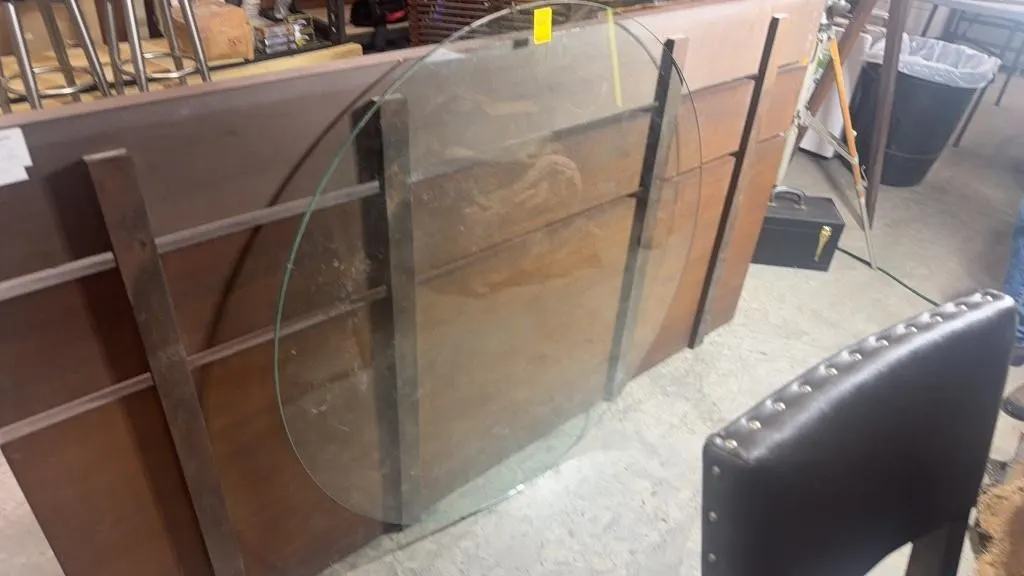 ROUND GLASS TABLE TOP