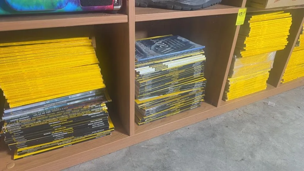 NATIONAL GEOGRAPHIC MAGAZINES
