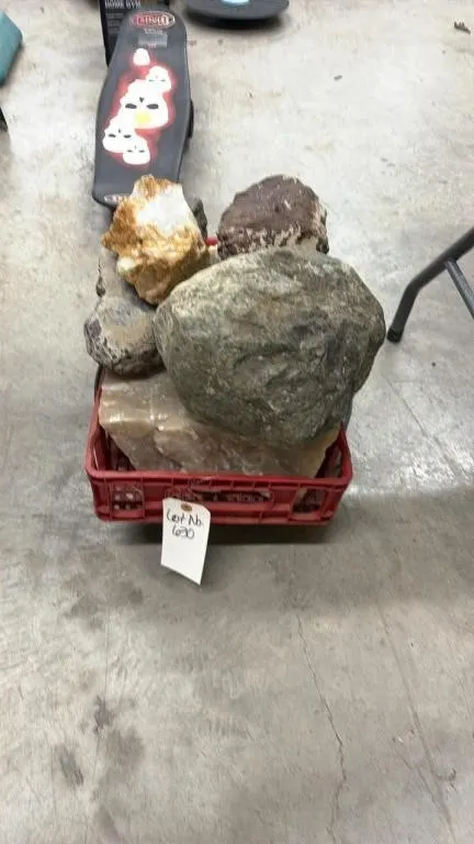 Assorted Decorative Rock Collection