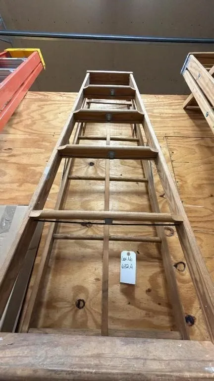 Wooden Extension Ladder