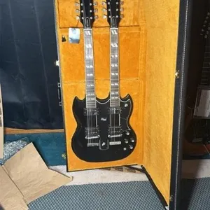 Gibson EDS-1275 Double Neck Electric Guitar Signed