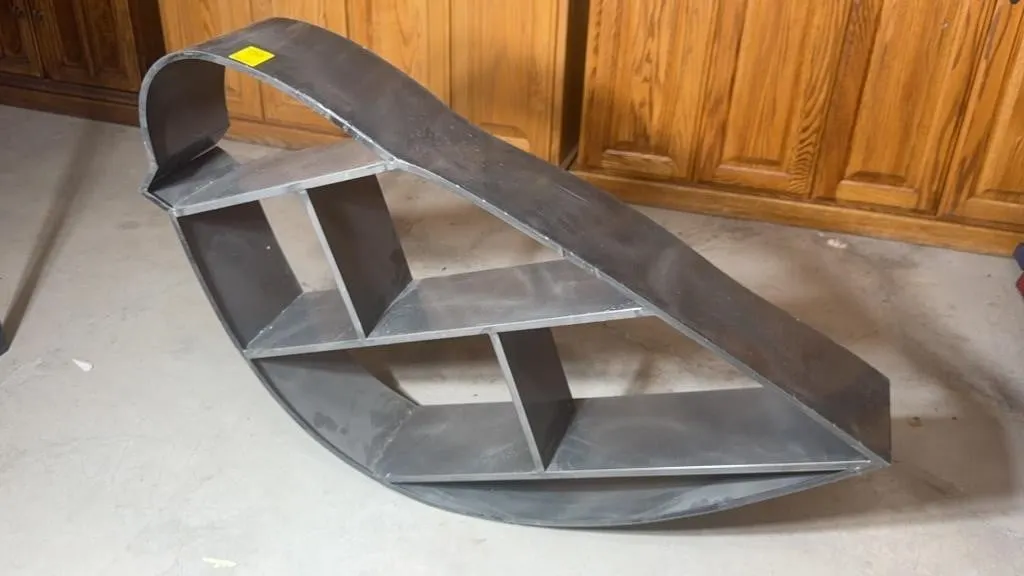 METAL BIRD SHELF