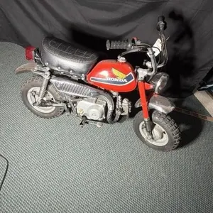 Vintage Honda Z50 Mini Trail Motorcycle 1977 Model