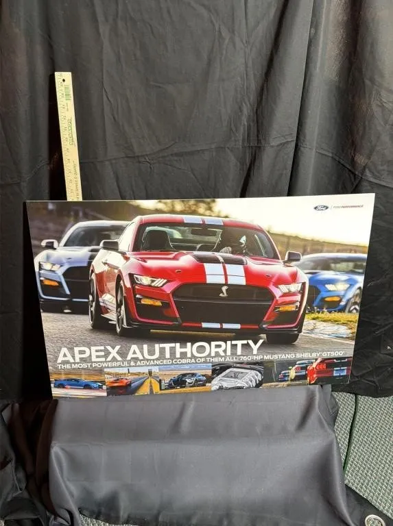 Ford Mustang Shelby GT500 "Apex Authority" Poster