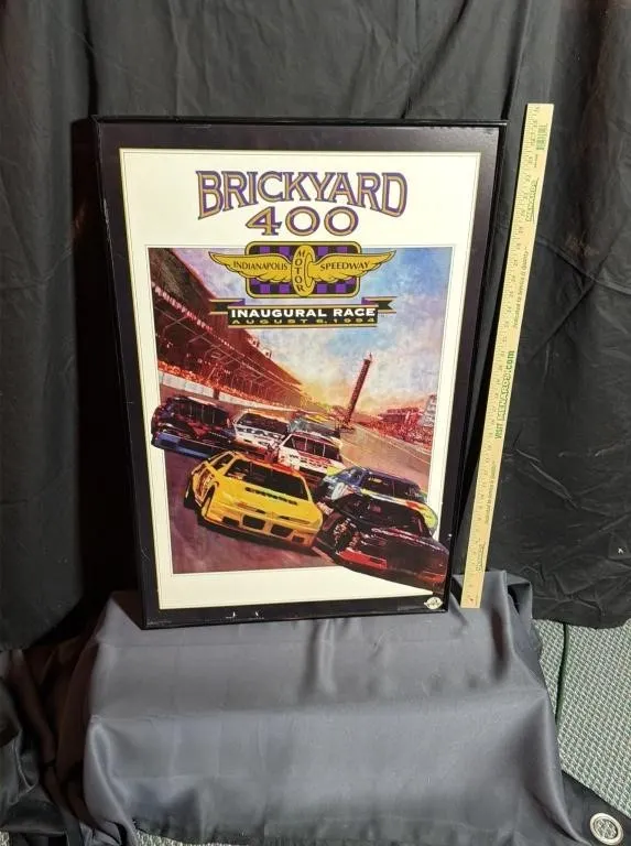 1994 Brickyard 400 Inaugural Race Framed Poster