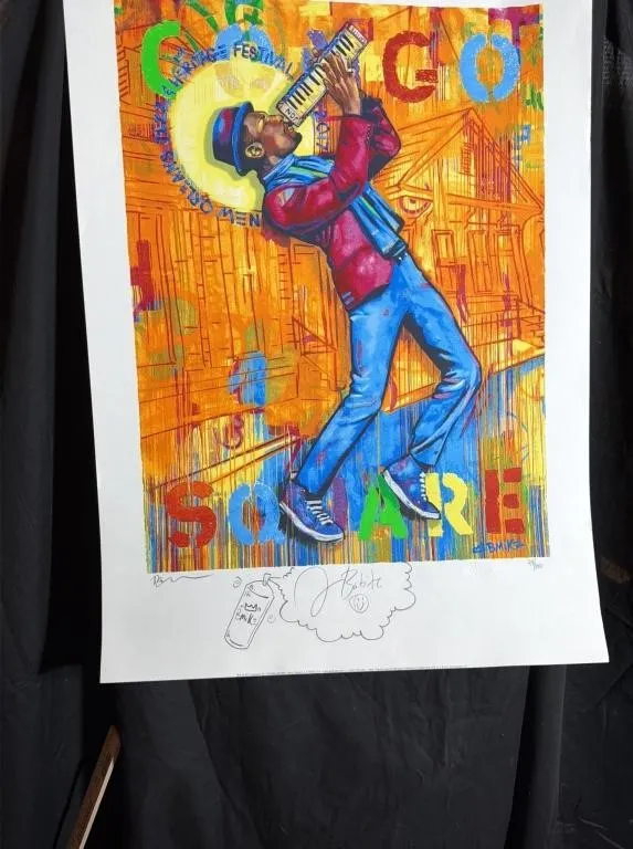 2017 Congo Jazz Print SIGNED AND NUMBERED