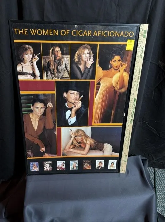 The Women of Cigar Aficionado Framed Poster