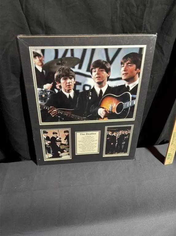 The Beatles Framed Photo Display