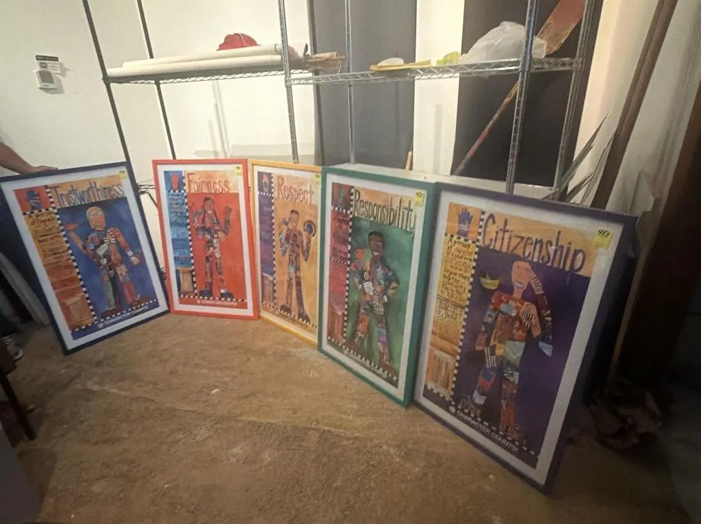 Set of 5 Character Counts Motivational Posters