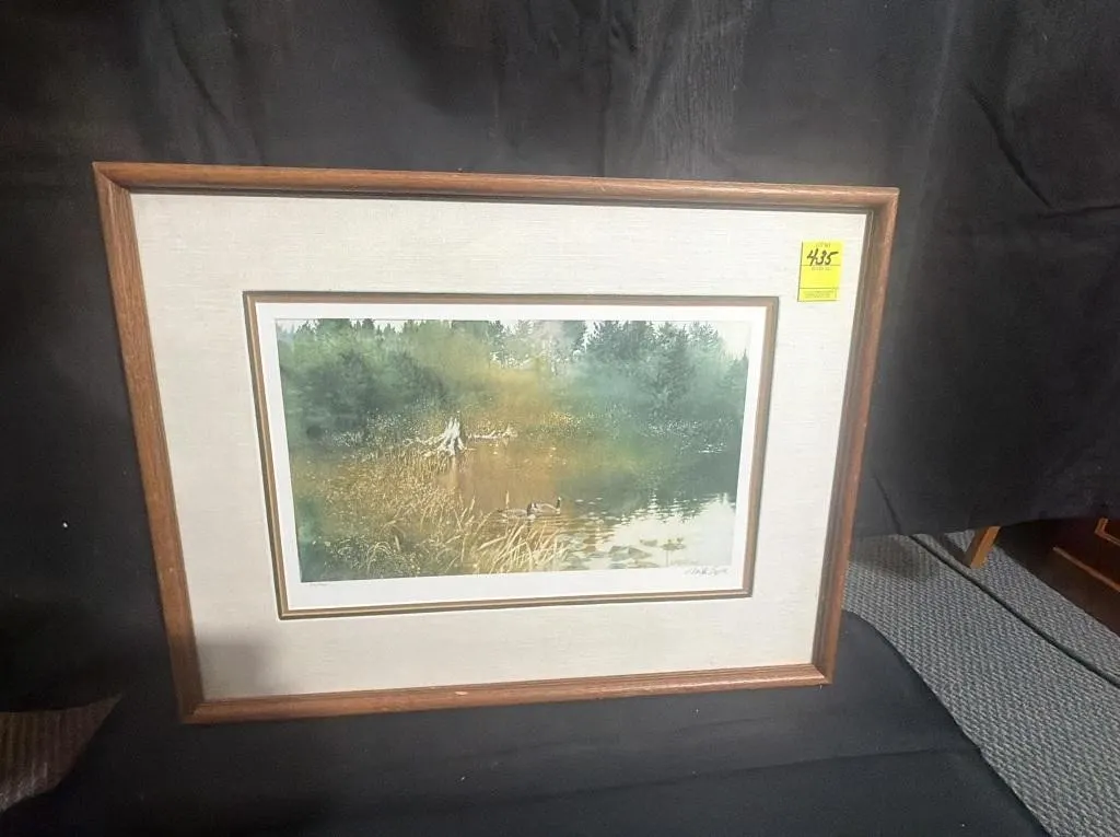 N. Engle Signed Limited Edition Wildlife Print