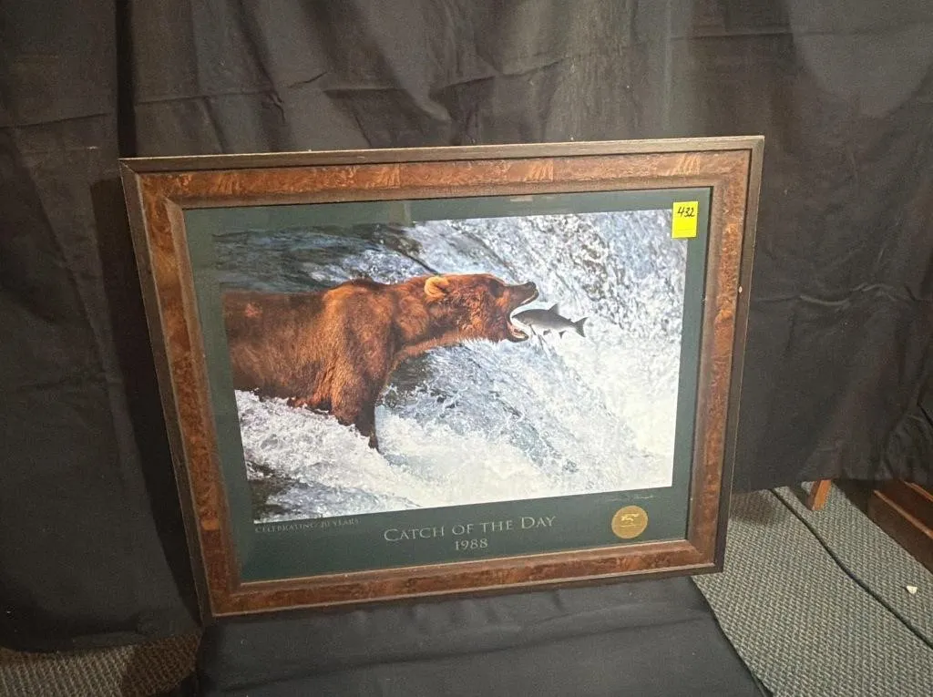Thomas D. Mangelsen Catch of the Day 1988 Print