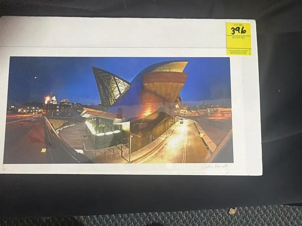 John Hamill Signed Taubman Museum Art Photograph