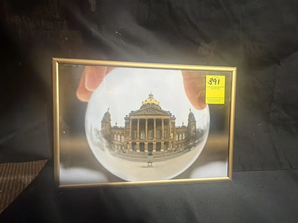 Framed Photography Print: Crystal Ball View