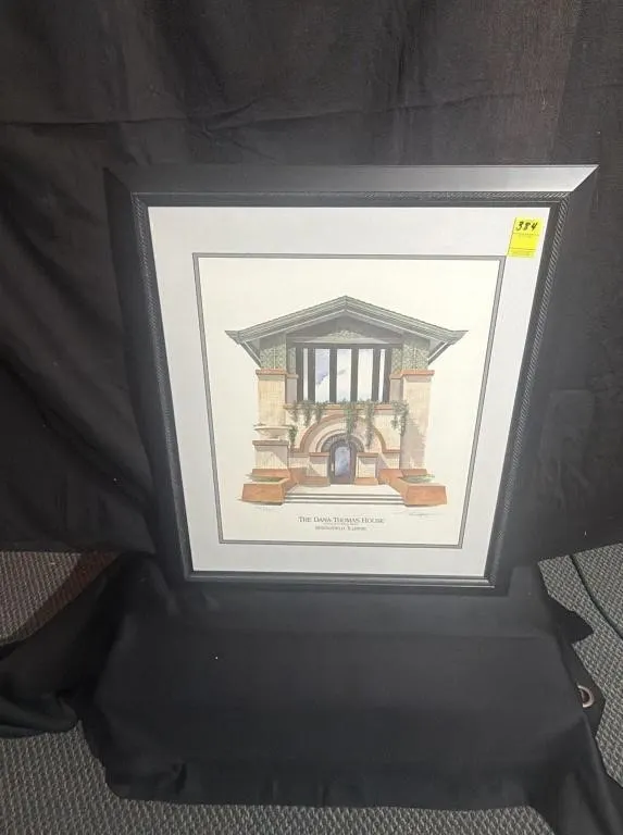 Framed Print: The Dana-Thomas House