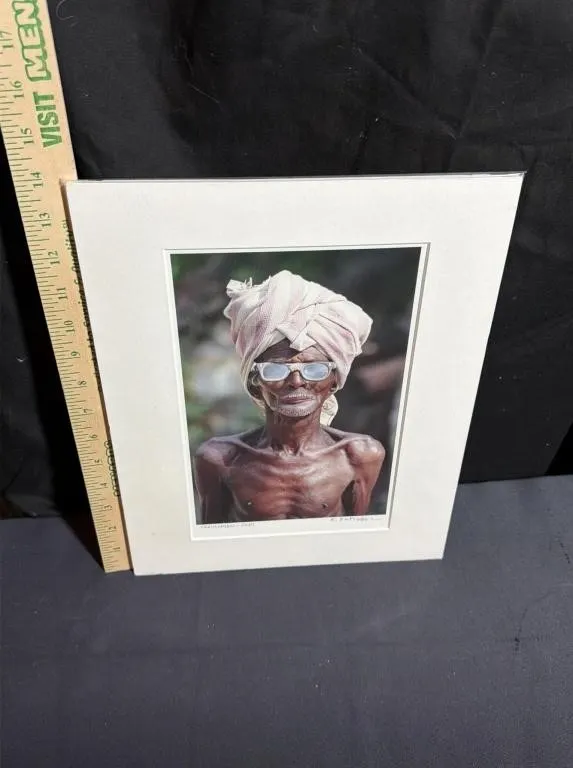 R. Rapfogel Signed Photograph: Tamilnadu 2001