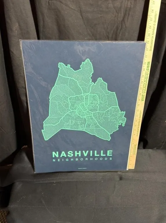 4 Various Prints Prints: Nashville and Madison