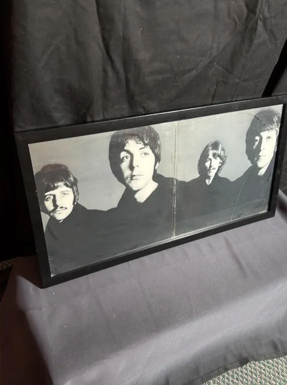 Framed The Beatles Love Songs Double Vinyl LP