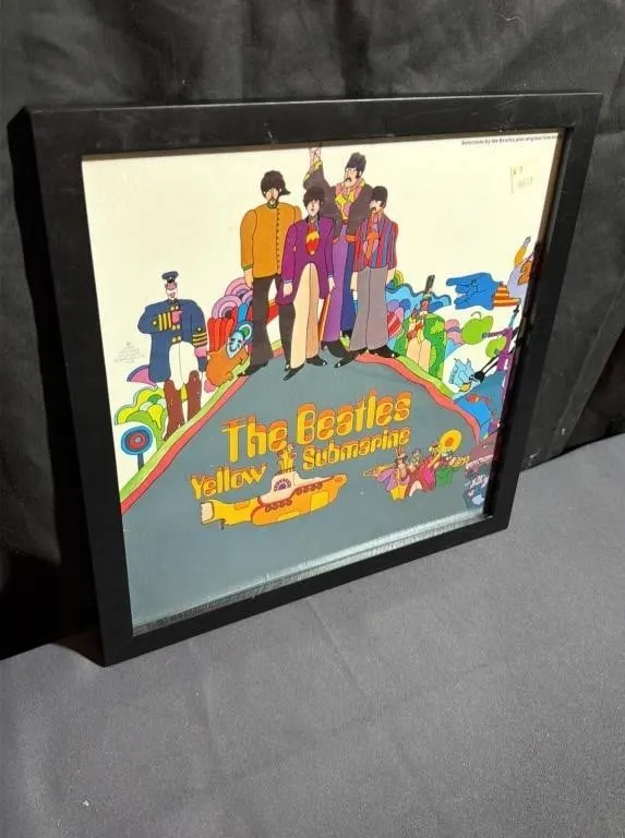The Beatles Yellow Submarine Framed Print