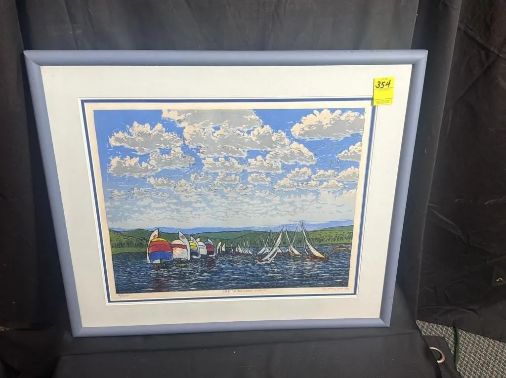 The Windward Mark Limited Edition Print