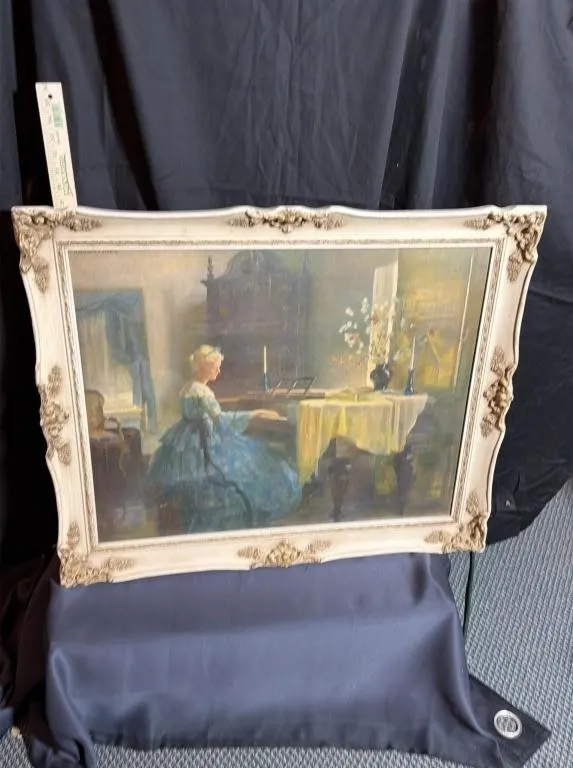 Marguerite S. Pearson Framed Interior Painting
