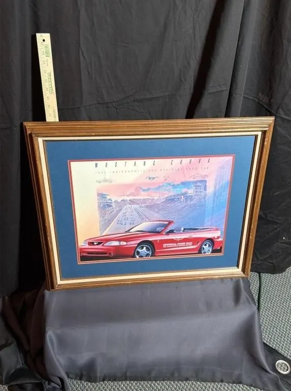 1994 Mustang Cobra Indy 500 Framed Print