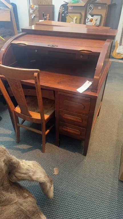 VINTAGE ROLLTOP DESK